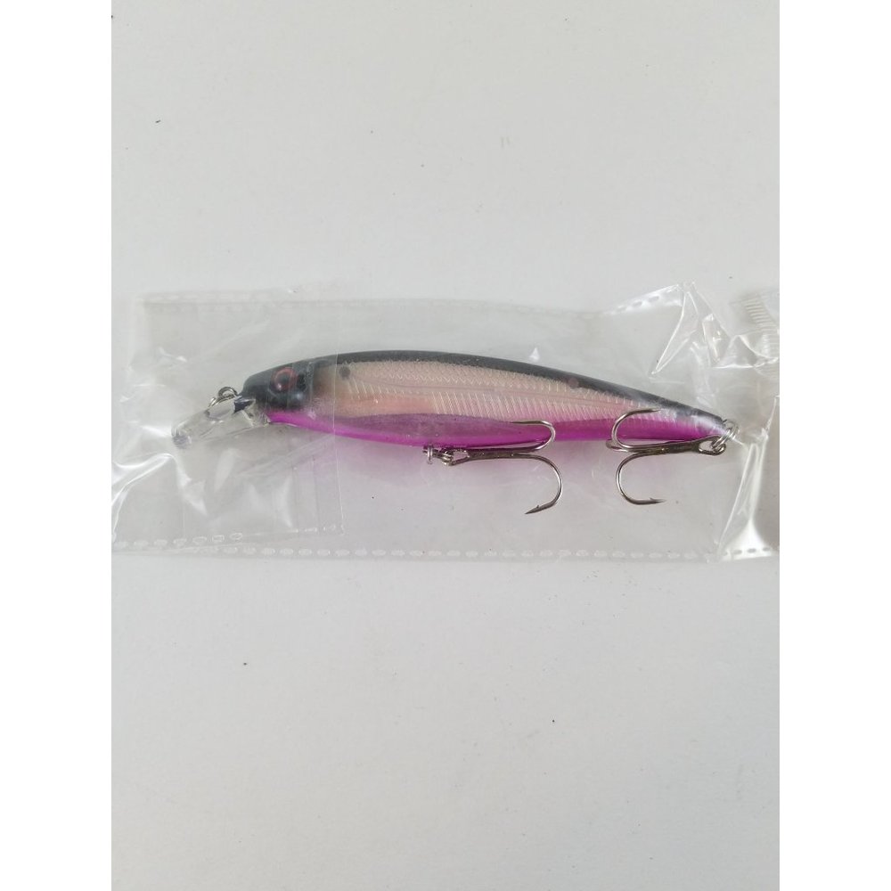 Lixada Minnow Fishing Red Eye Fish Lure Crankbait Wobbler 3.8" Rattle Sound